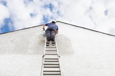 Peinture extérieure à Bouafles — façades et ravalement